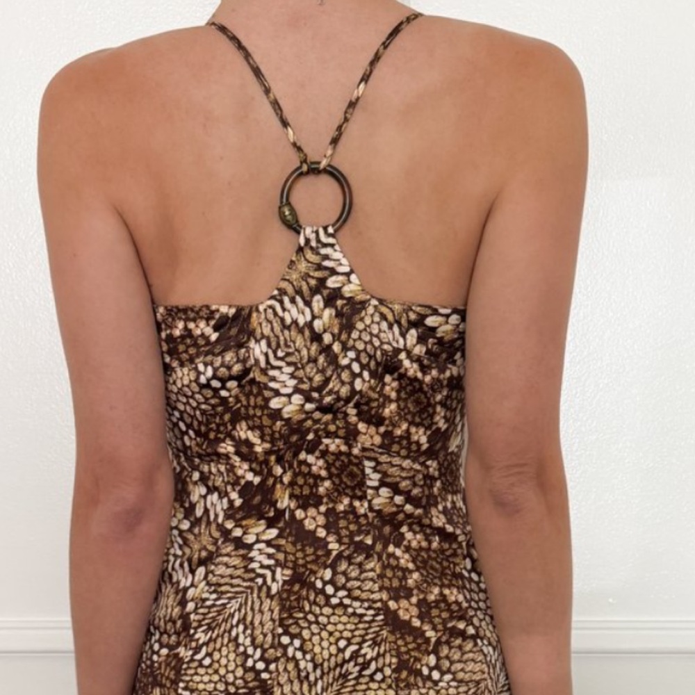 Just Cavalli Midi Dress-ALTERED - SEE MEASUREMENTS AND DESCRIPTION - Picture 3 of 13